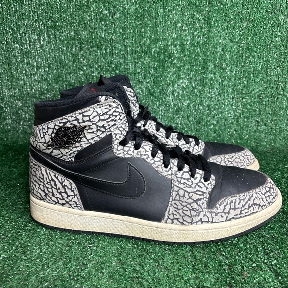 Jordan Other - Size 12 - Air Jordan 1 Retro High Black Elephant